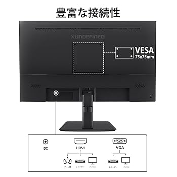 Amazon.co.jp: XUNDEFINED 21.5インチ モニター 100Hz FHD 1920
